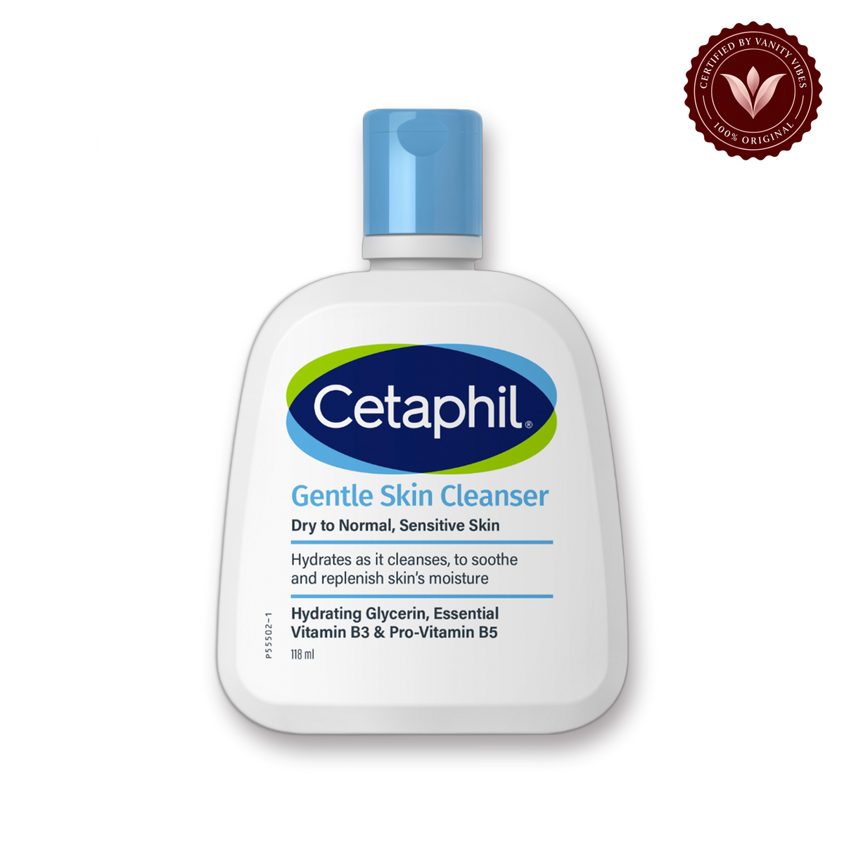 Cetaphil Gentle Skin Cleanser For Dry To Normal Sensitive Skin, 118 ml — front product image