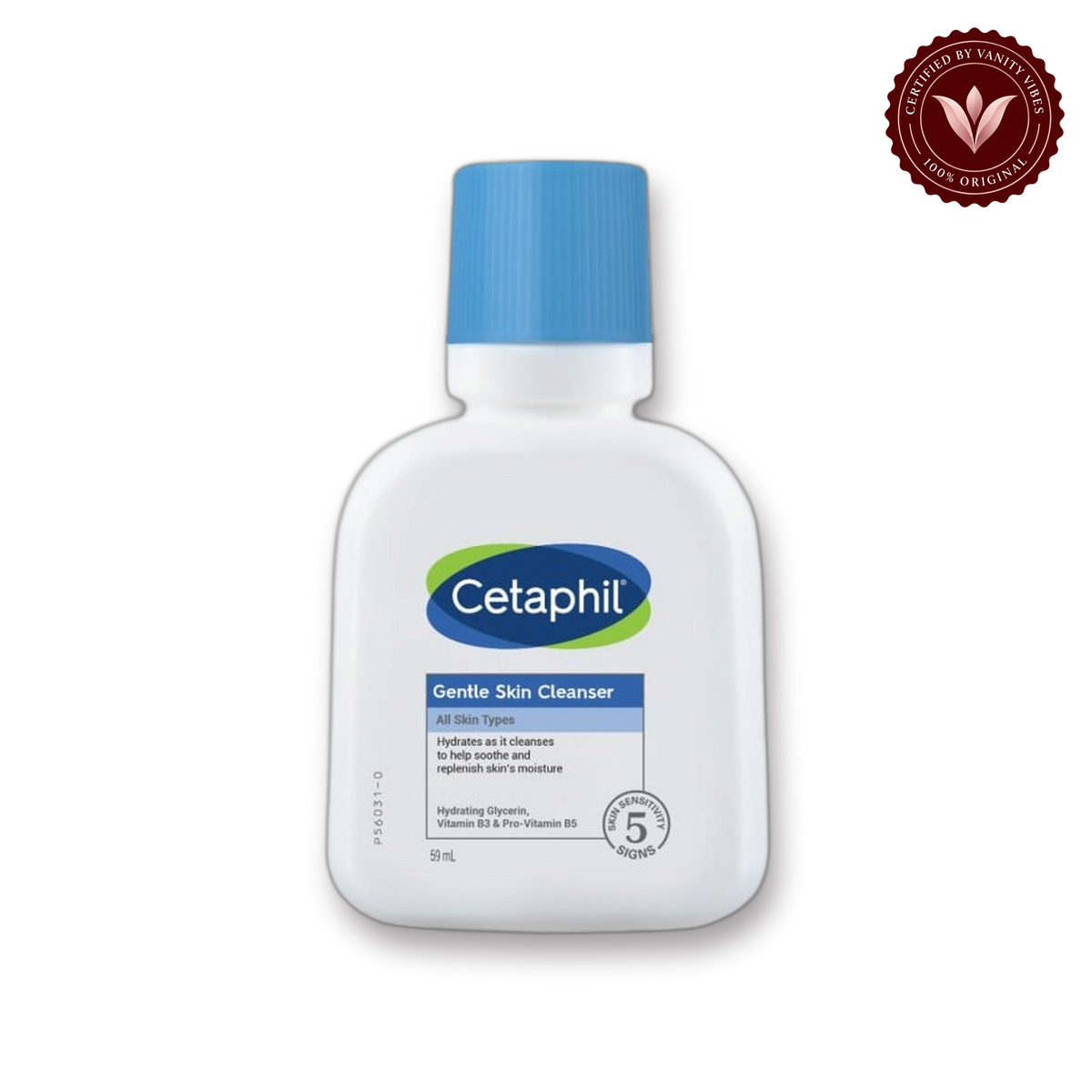 Cetaphil Gentle Skin Cleanser for Sensitive Skin 59ml Travel Size — front product image