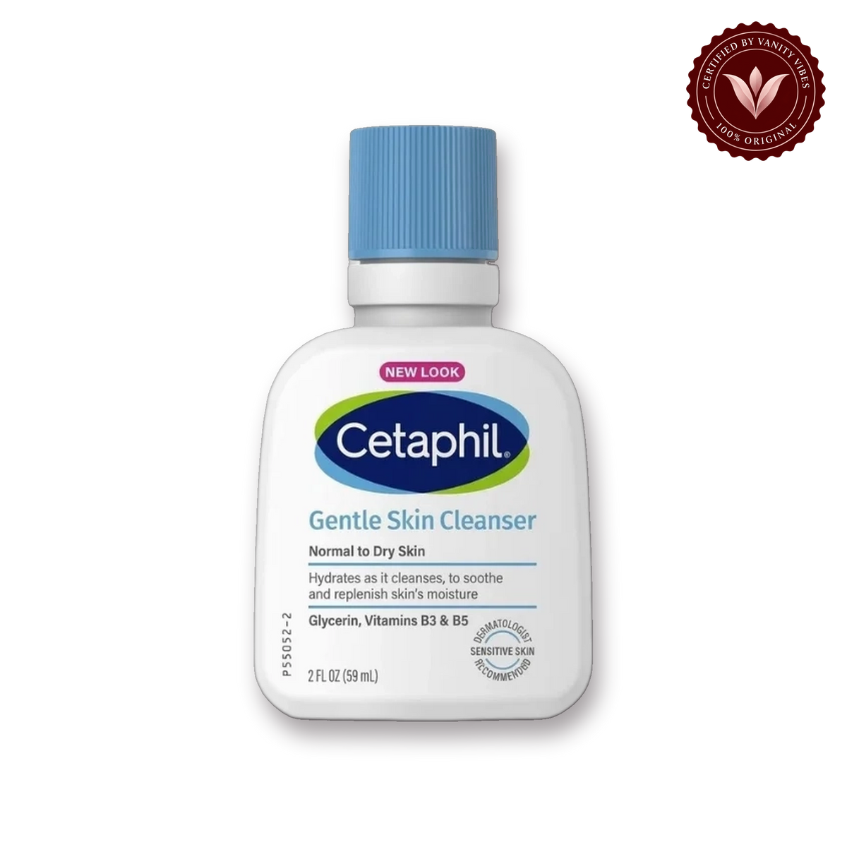 Cetaphil Gentle Skin Cleanser for Sensitive Skin 59ml Travel Size — second product image