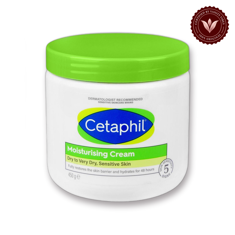Cetaphil Moisturizing Cream Dry Sensitive Skin (450gm) front view