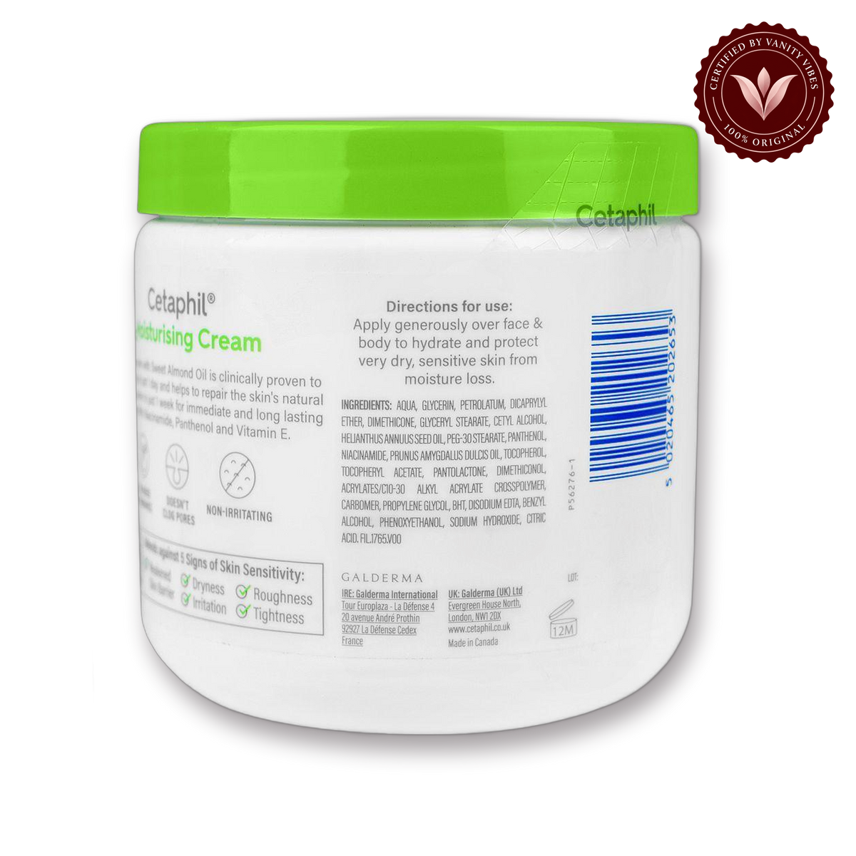 Cetaphil Moisturizing Cream Dry Sensitive Skin (450gm) second view
