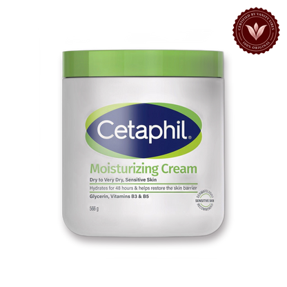 Cetaphil Moisturizing Cream Very Dry To Dry, Sensitive Skin (566g) front view