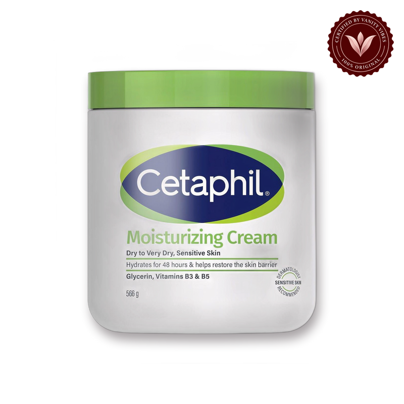 Cetaphil Moisturizing Cream Very Dry To Dry, Sensitive Skin (566g) front view