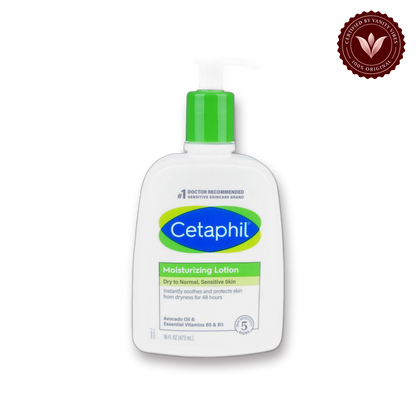 Cetaphil Moisturizing Lotion Normal to Dry Sensitive Skin 473ml — front product image