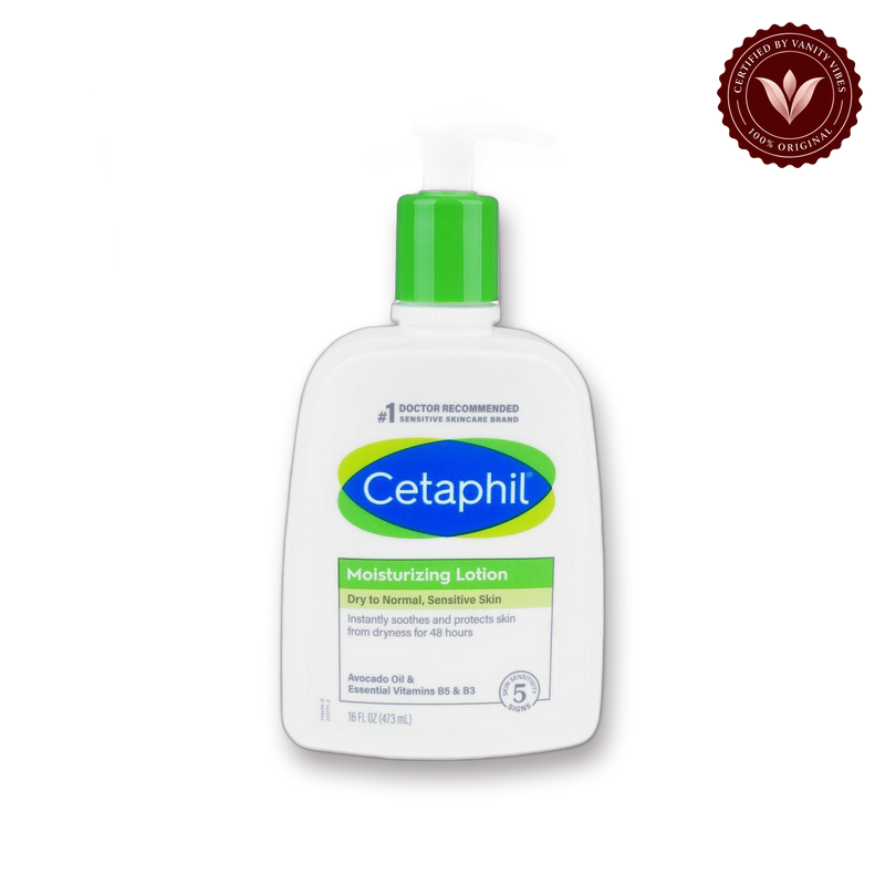 Cetaphil Moisturizing Lotion Normal to Dry Sensitive Skin 473ml — front product image