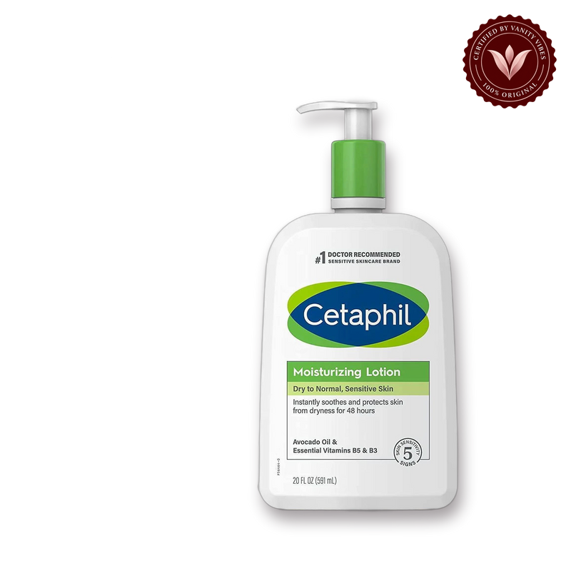 Cetaphil Moisturizing Lotion, Dry To Normal & Sensitive Skin, 591ml — front product image