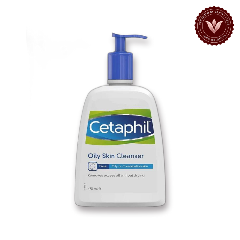 Cetaphil Oily Skin Cleansing Facial Cleanser 473ml — front product image