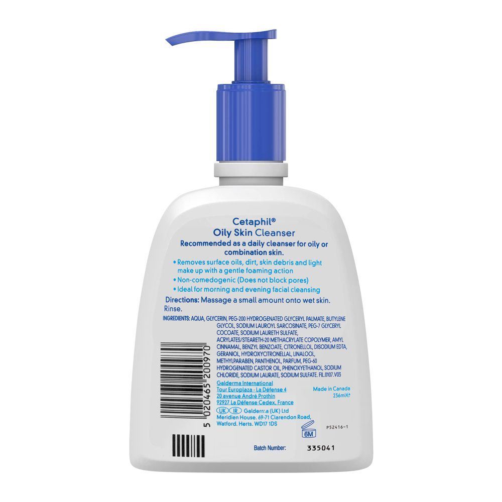Cetaphil Oily Skin Cleanser 236ml — alternate product image