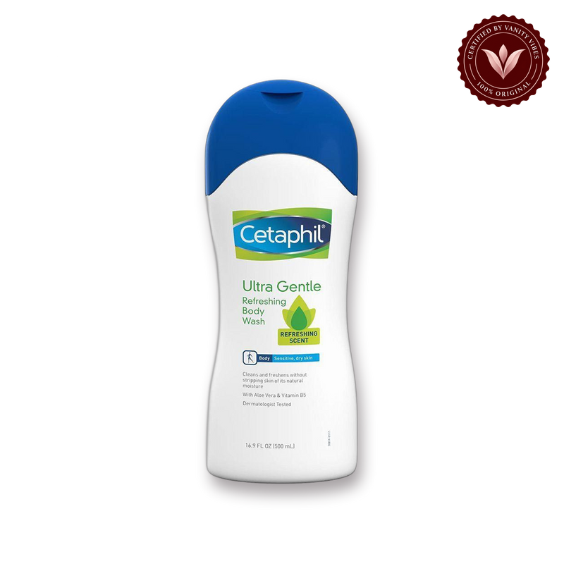 Cetaphil Ultra Gentle Refreshing Body Wash-500ml — front product image