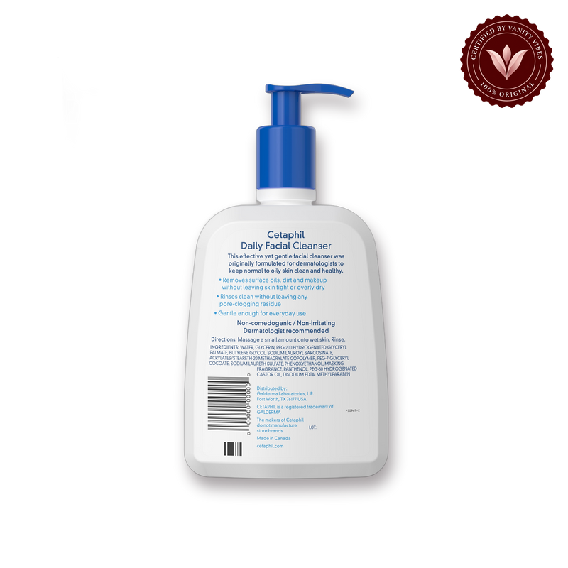 Cetaphil Daily Facial cleanser - secondary view