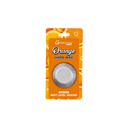 Glamorous Face Hard Wax, Smooth, Long-Lasting Hair Removal (Orange)