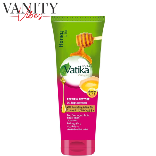 Vatika Naturals Honey & Egg Repair & Restore Oil Replacement 200ml
