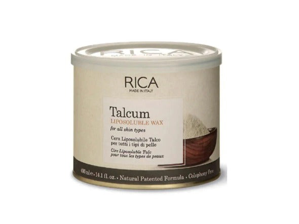 Rica Talcum Liposoluble Wax For All Skin Type 400ML