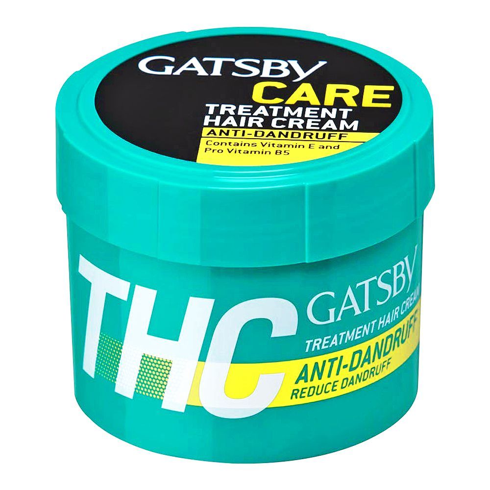Gatsby Anti Dandruff Treatment Hair Cream 250g – Nourishing Scalp Care Hair Cream for Dandruff Control, Strong Hair & Healthy