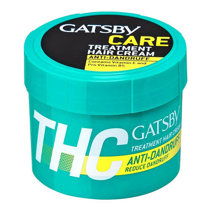 Gatsby Anti Dandruff Treatment Hair Cream 250g – Nourishing Scalp Care Hair Cream for Dandruff Control, Strong Hair & Healthy
