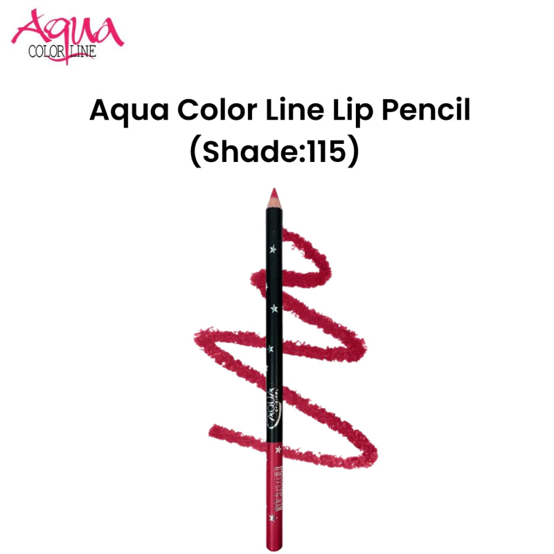 Aqua Color Line Lip Pencil (Shade:115)
