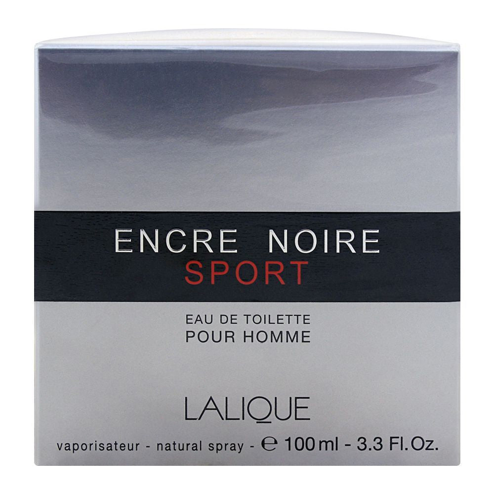 Lalique Encre Noire Sport Eau de Toilette 100ml Fresh Woody Aromatic Men