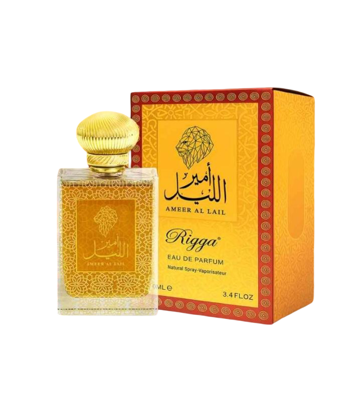 Rigga Ameer Al Lail Eau De Parfum 100ml – Long Lasting Rich Oriental Woody Spicy Fragrance Perfume for Men Strong Luxury Nigh