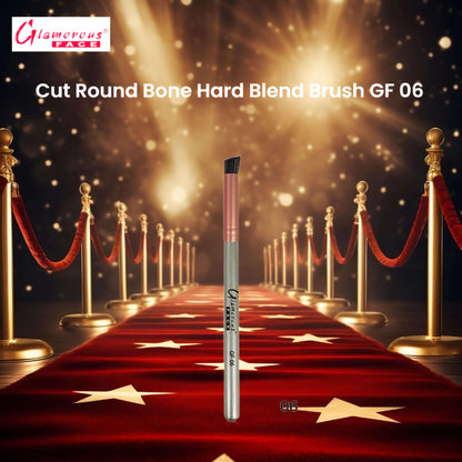 Glamorous Face Cut Round Bone Hard Blend Brush GF 06