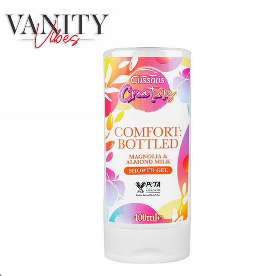 Cussons Creations Comfort Bottled Magnolia & Almond Milk Shower Gel 400ml