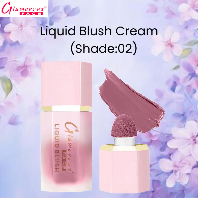 Glamorous Face Liquid Blush Cream (Shade:02)