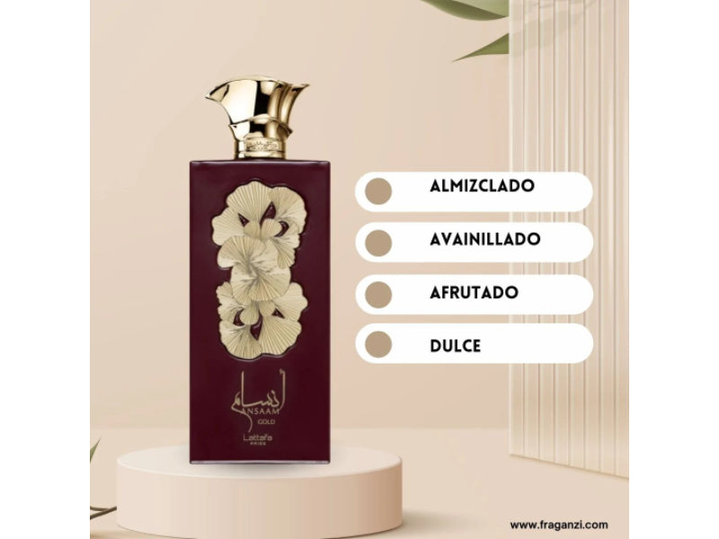 Lattafa Ansaam Gold Eau de Parfum 100ml Spray For Women