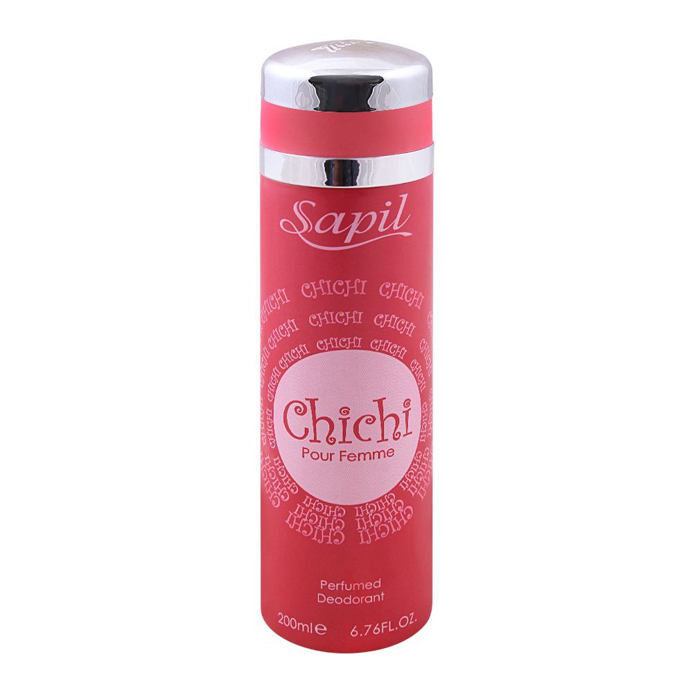 Sapil Chichi Body Spray for Women 200ml - Long Lasting Floral Fruity Fragrance Mist with All Day Odor Protection, Fresh Femin