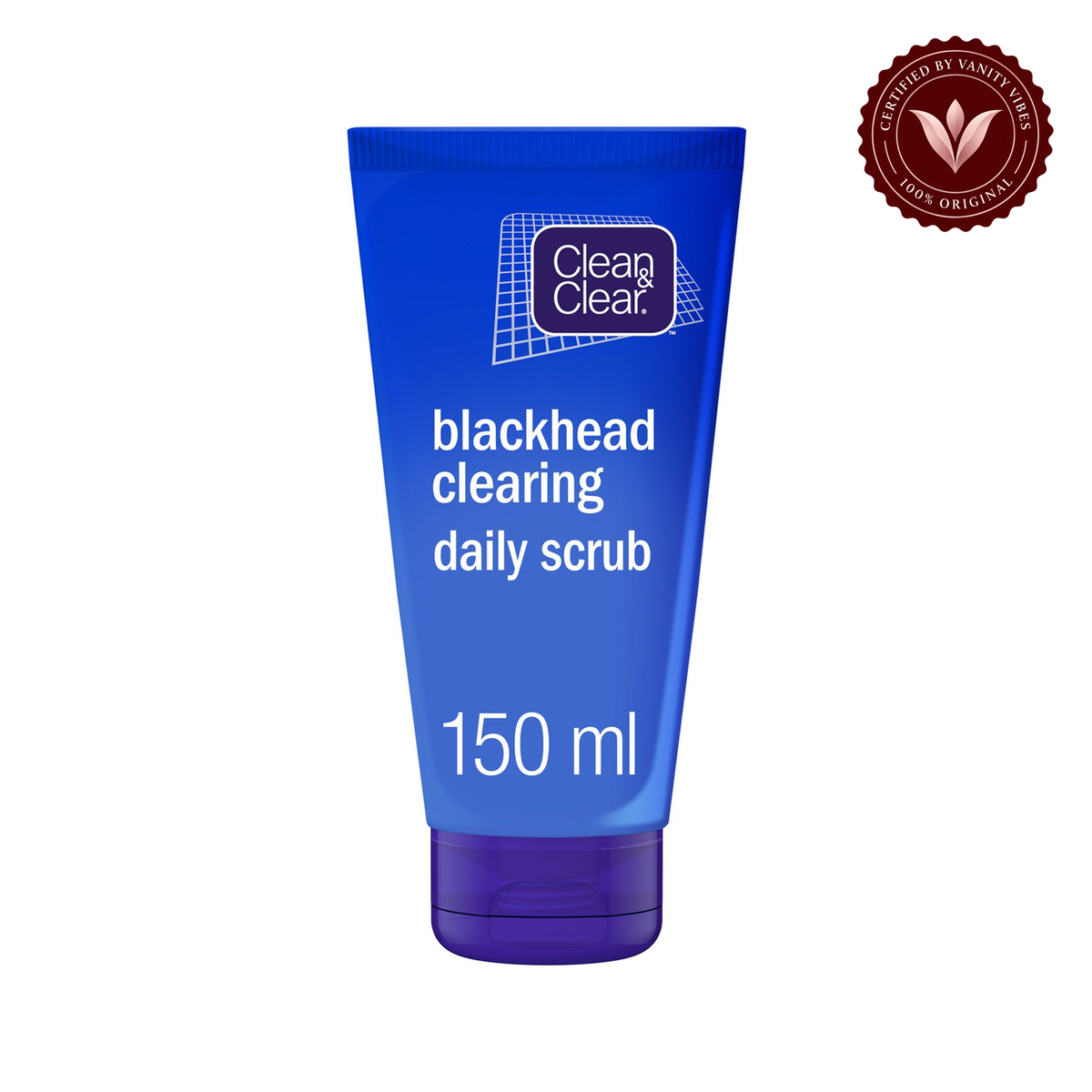 Clean & Clear Blackhead Clearing Daily Scrub 150ml — front product image