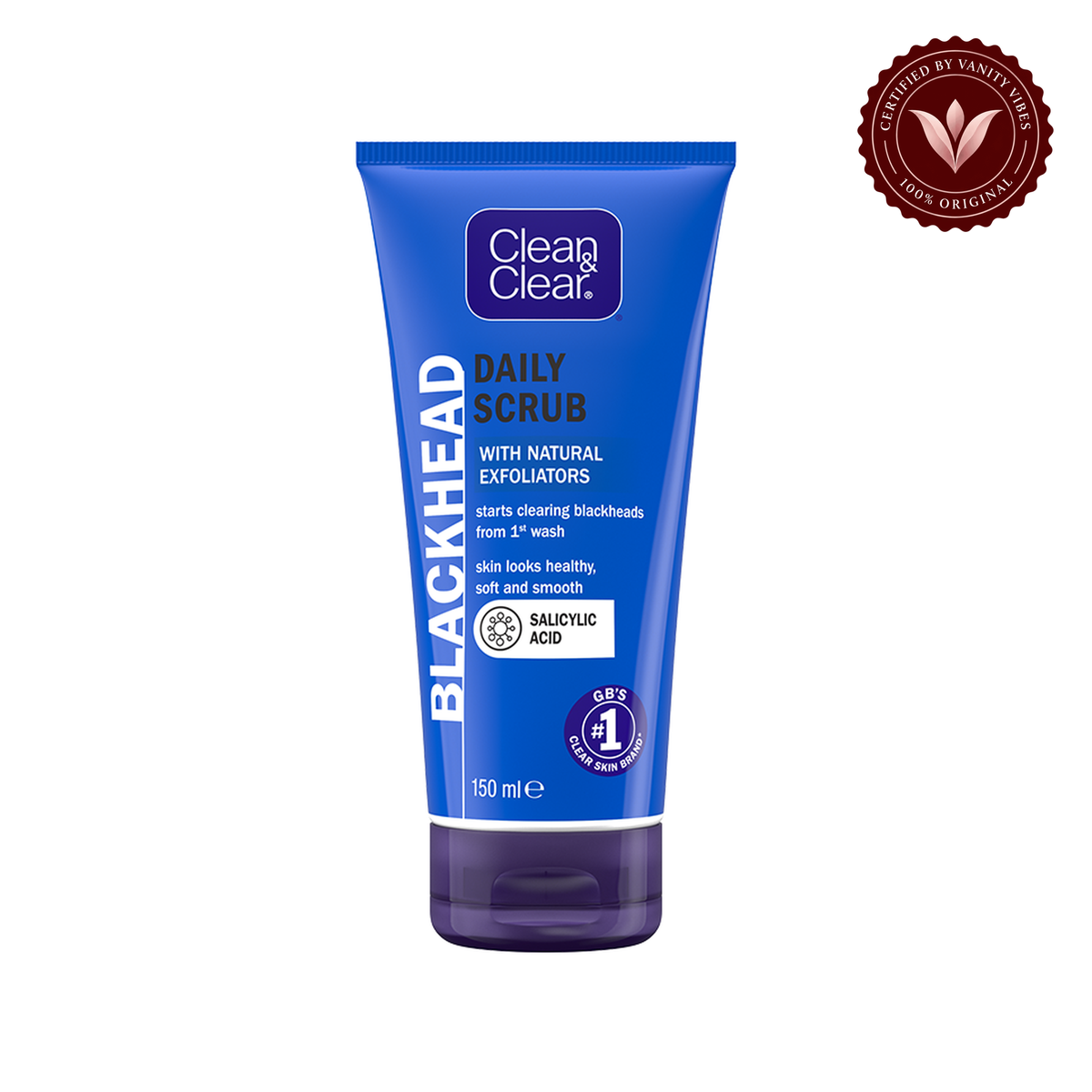 Clean & Clear Blackhead Clearing Daily Scrub 150ml — second product image