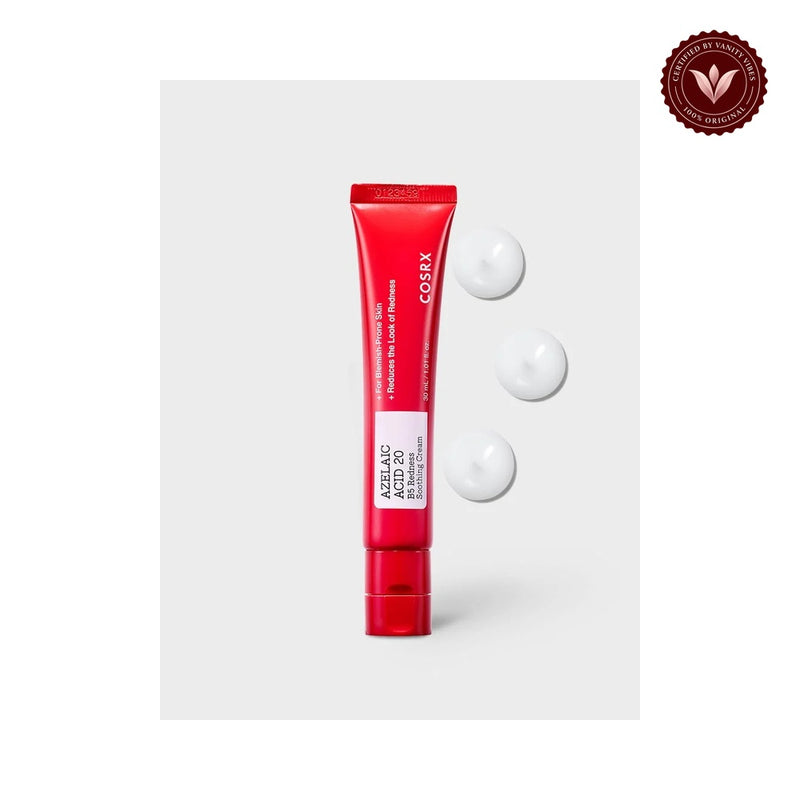 COSRX Azelaic Acid 20 B5 Redness Soothing Cream front product image on white background