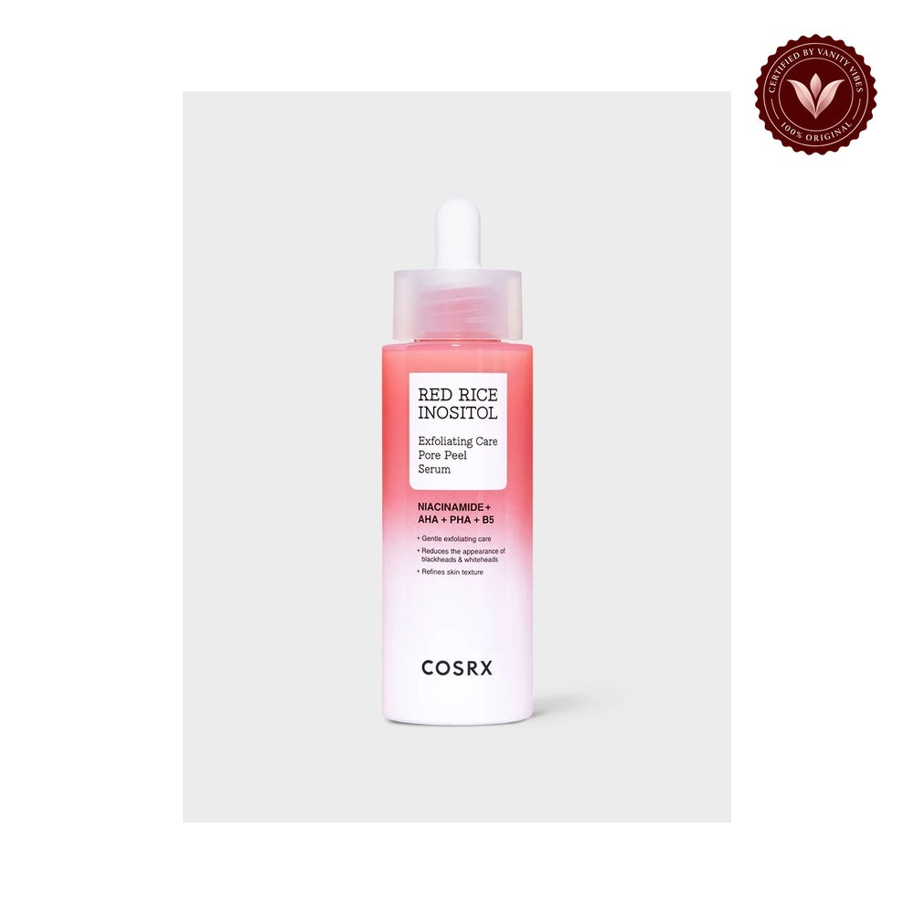 COSRX Red Rice Inositol Exfoliating Care Pore Peel Serum front product image on white background