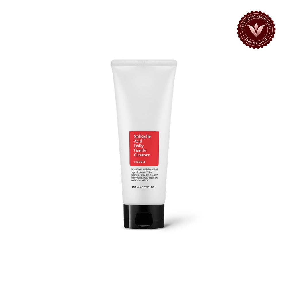 COSRX Salicylic Acid Daily Gentle Cleanser front product image on white background