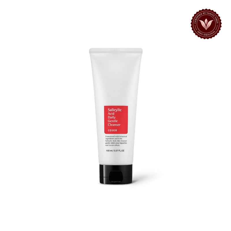 COSRX Salicylic Acid Daily Gentle Cleanser front product image on white background
