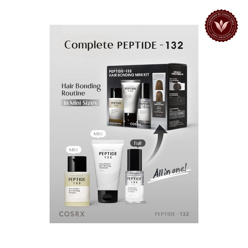 COSRX Peptide-132 Hair Bonding Kit front product image on white background