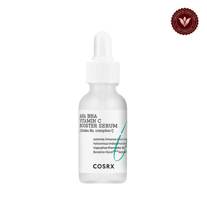 COSRX Refresh AHA BHA Vitamin C Booster Serum 30ml front product image on white background
