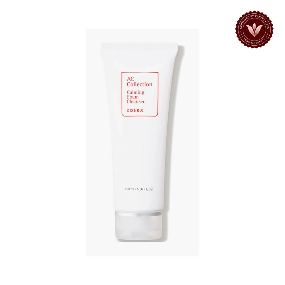 COSRX AC Collection Calming Foam Cleanser 150ml front product image on white background