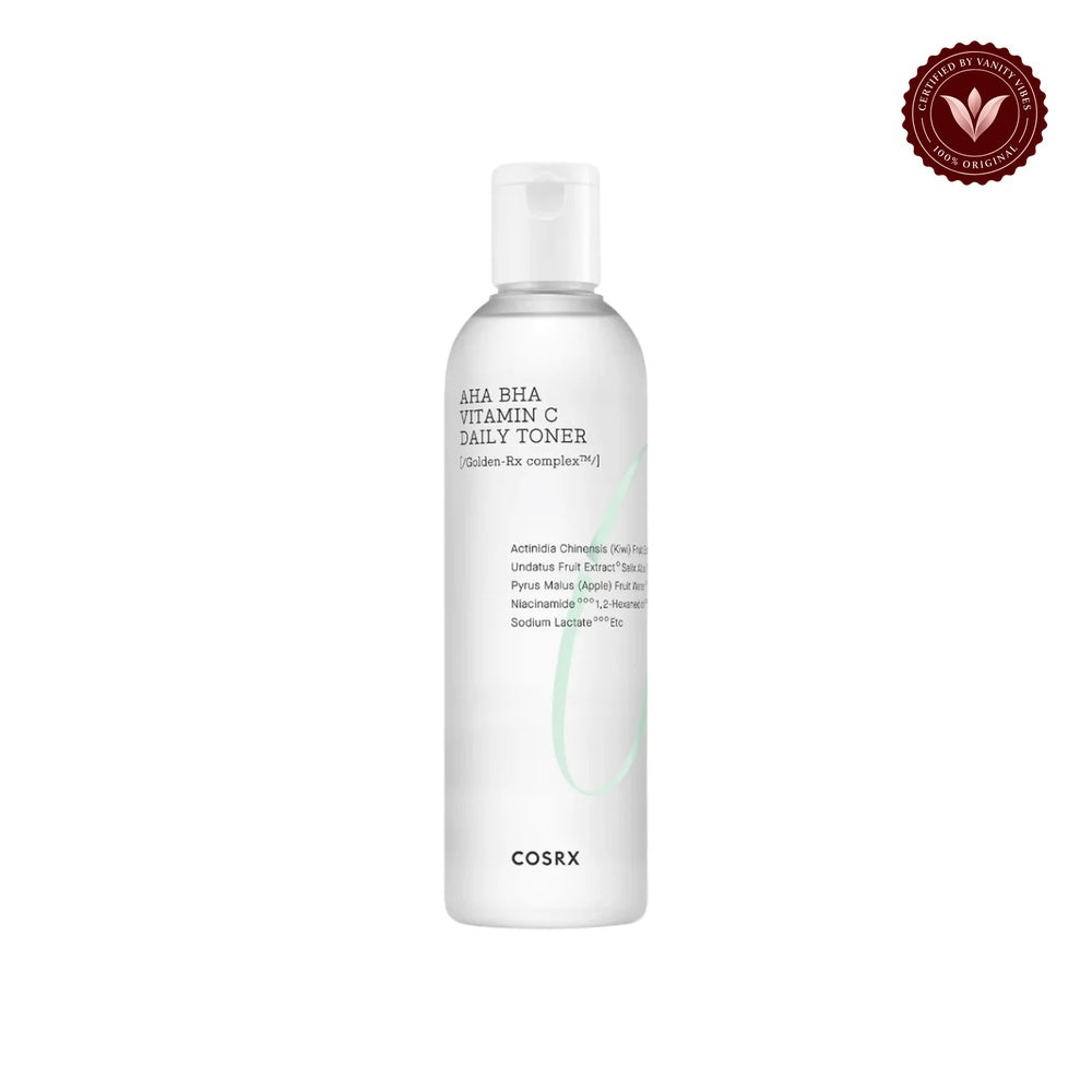 COSRX AHA BHA Vitamin C Daily Toner 150ml front product image on white background