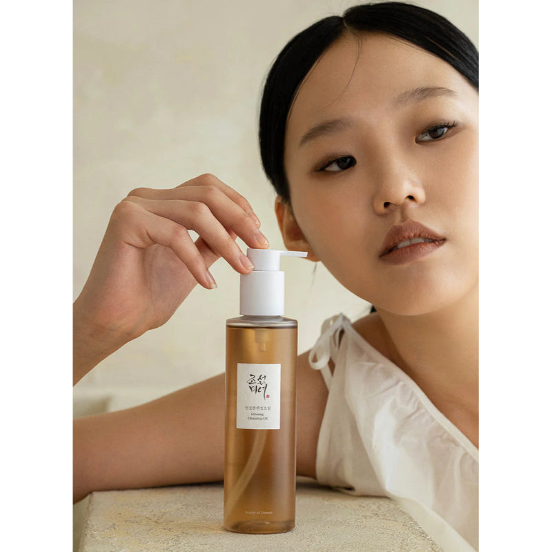 Beauty of Joseon Ginseng Cleansing Oil 210 ml Deep Makeup Removal & Nourishing Cleanse (K Beauty)