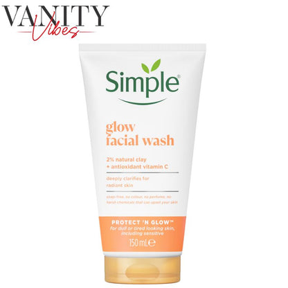 Simple Glow Facial Wash 150 ml Brightening & Radiance Boost