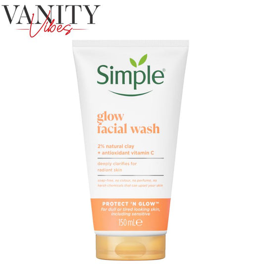 Simple Glow Facial Wash 150 ml Brightening & Radiance Boost