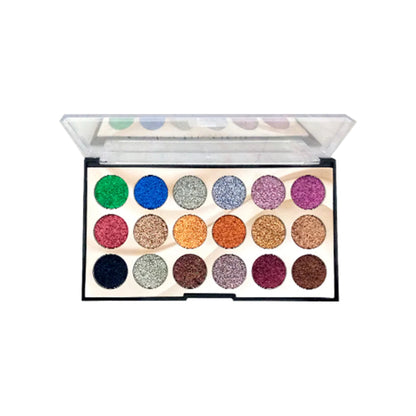Color Institute 18 Color Glitter Eyeshadow Kit (Group:B)
