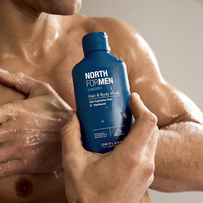 Oriflame North for Men Subzero Hair & Body Wash 250ml