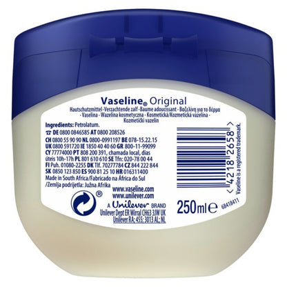 Vaseline Blueseal Pure Petroleum Jelly Original 250ml