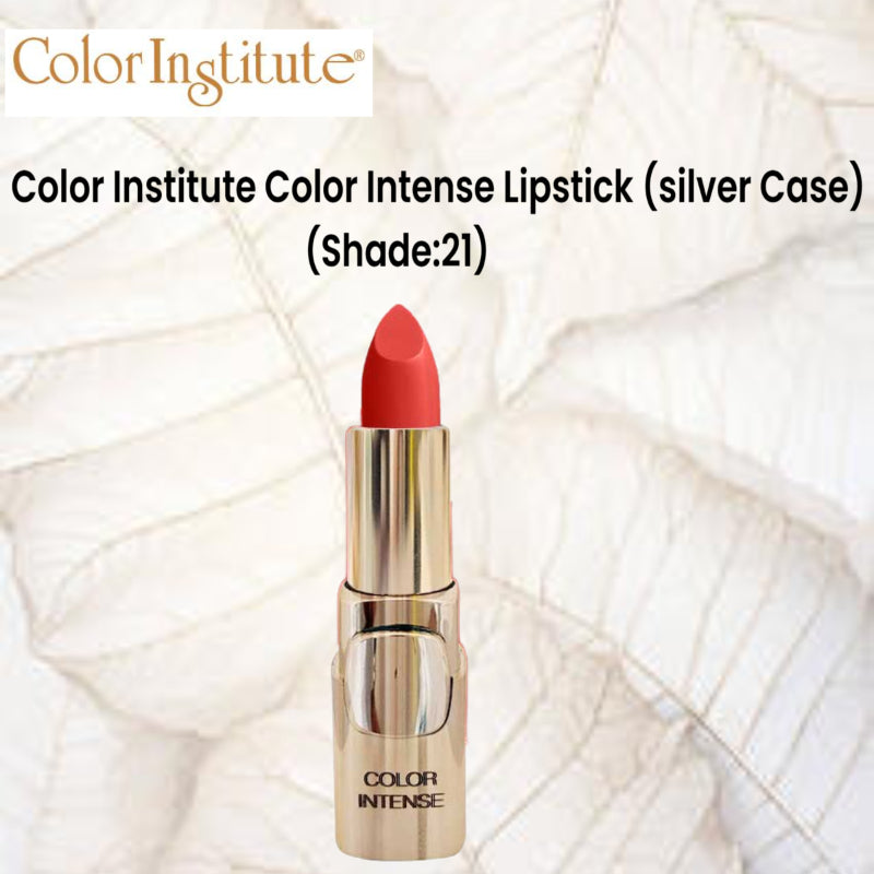 Color Institute Color Intense Lipstick (silver Case) (Shade:21)