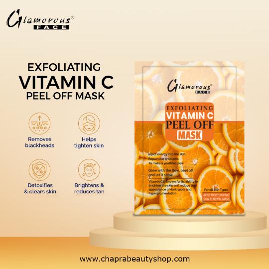Glamorous Face Exfoliating Vitamin C Peel Off Mask