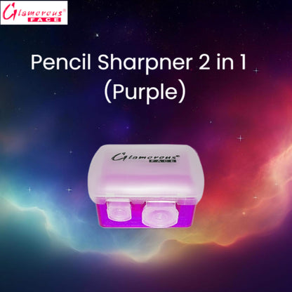 Glamorous Face Pencil Sharpner 2×1 (Purple)