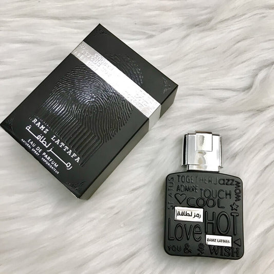 Lattafa Ramz Silver for Men EDP 100ml - Long Lasting Premium Perfume