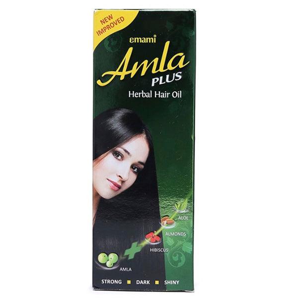 Emami Amla Plus Herbal Hair Oil 100ml - Nourishing Hair Care Oil for Strong, Long, Thick & Healthy Hair Growth & Daily Use