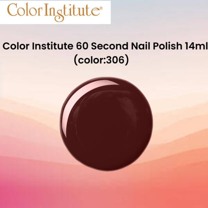 Color Institute 60 Second Nail Polish 14ml (color:306)