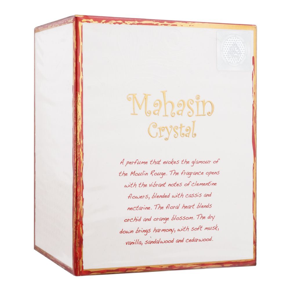 Lattafa Mahasin Crystal Red Eau de Parfum for Women-100ml